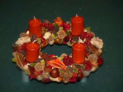 Adventní věneček — foto 1