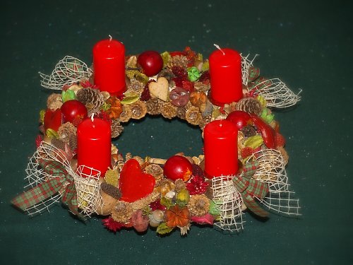 Adventní věneček — foto 1