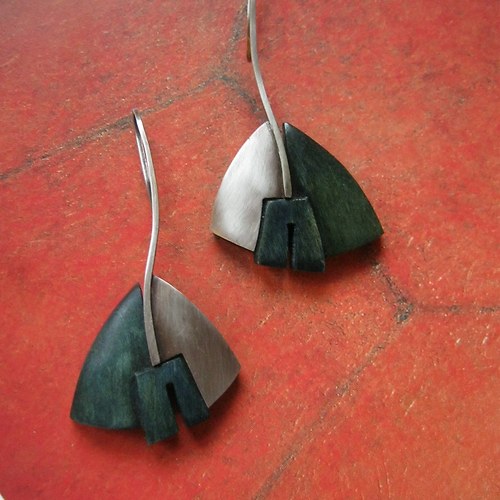 Tulipánky náušnice — foto 1