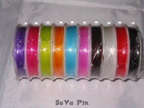 Elastické lanko č.7 hnědá 0,8mm; 6 m