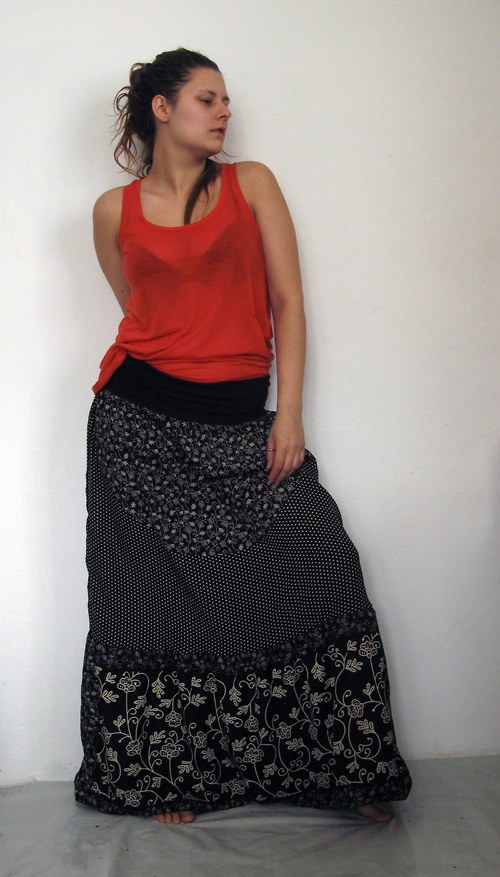 Orientální dlouhá sukně — foto 1