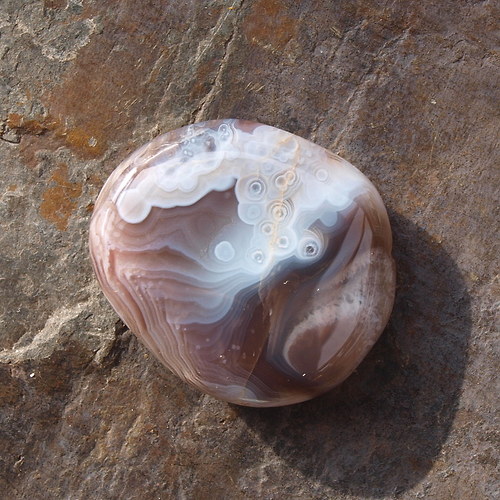 Achát Botswana — foto 1