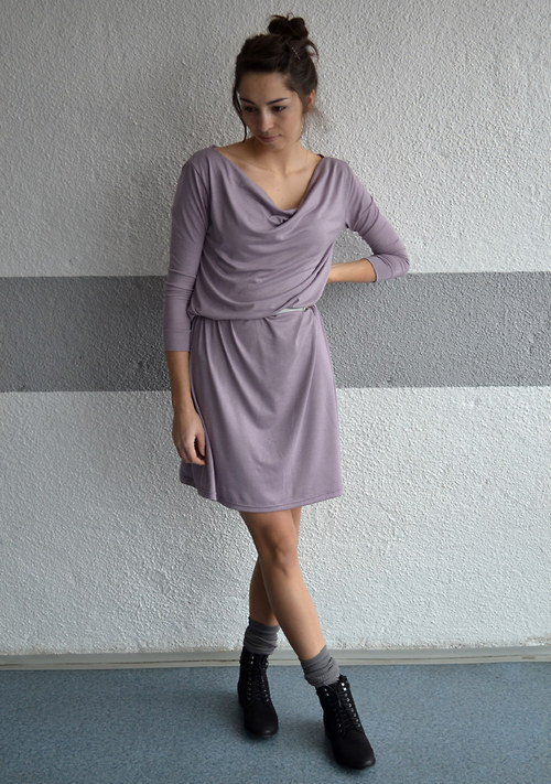 Šaty Pastel Purple — foto 1