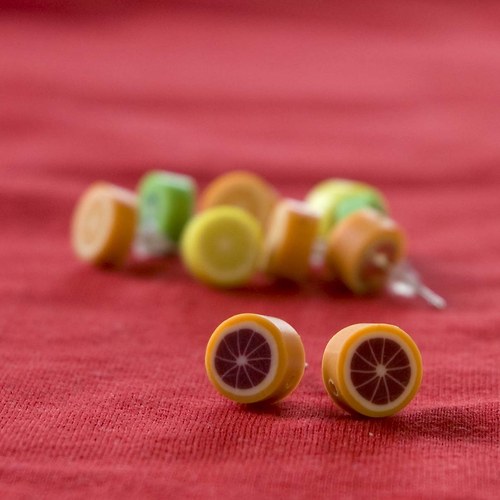 Pecičky - fimo ovoce grapefruit výprodej! — foto 1