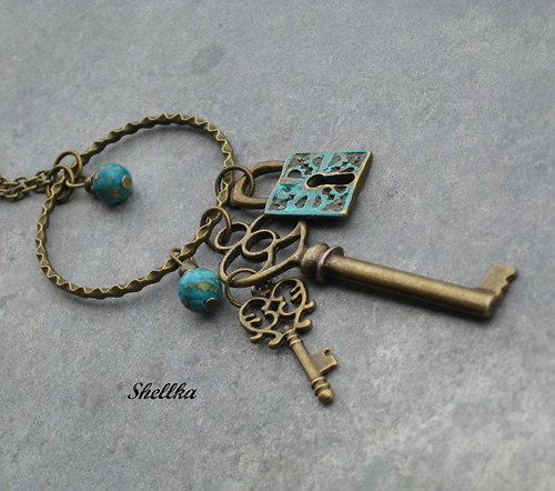 Náhrdelník,,KEYS,, — foto 1