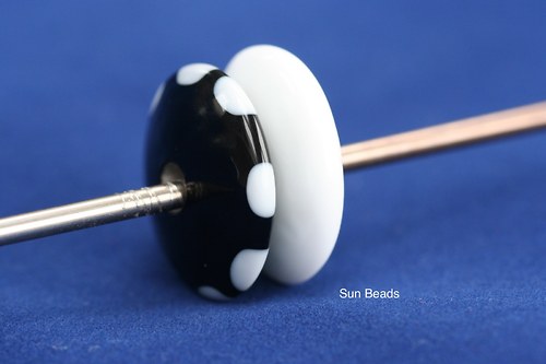 Big hole bead - dva velké disky — foto 1
