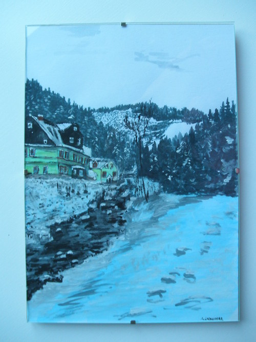Krkonoše - zimní krajina