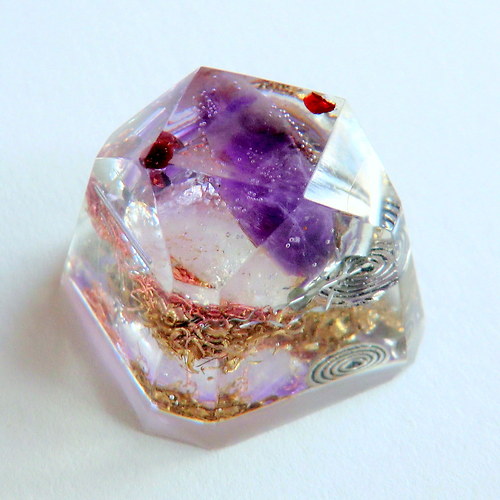 Orgonit * Diamant malý * Ametyst — foto 1