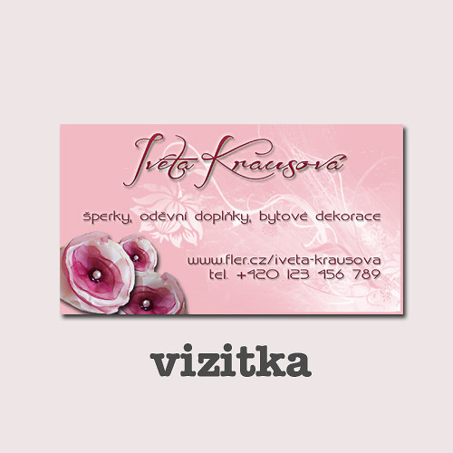 VIZITKY / úpravy na přání — foto 1