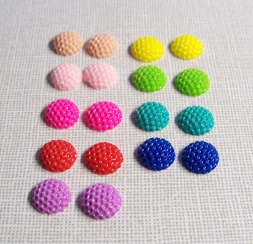 Kabošon MÁJA/ MIX/ 11mm/ 18ks