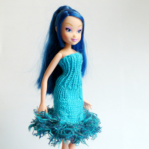 Tyrkysové šaty pro WINX — foto 1