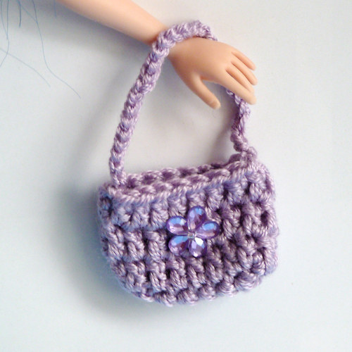 Fialová kabelka pro Barbie — foto 1