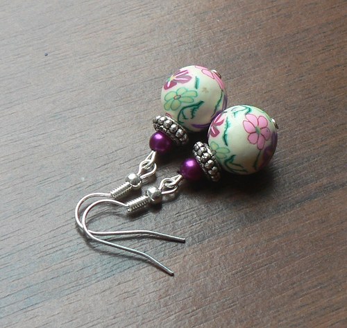 Fimo náušnice — foto 1