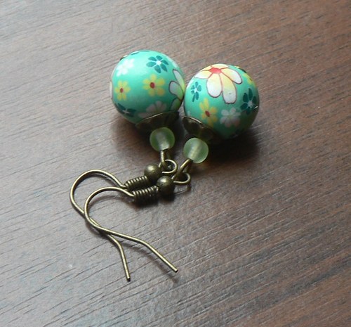 Fimo náušnice — foto 1
