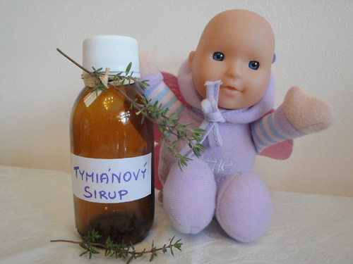 Tymiánový sirup proti kašli — foto 1