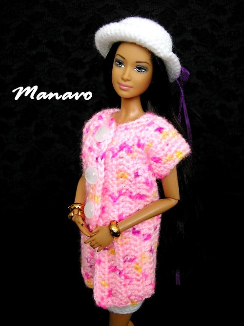 SLEVA 50% Růžový komplet pro Barbie — foto 1