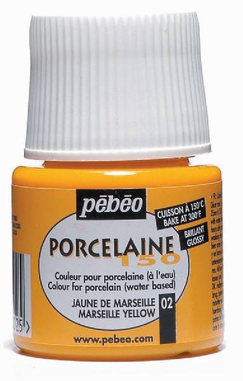 Barva PORCELAINE 150 - barva 02 (žlutá Marseille)