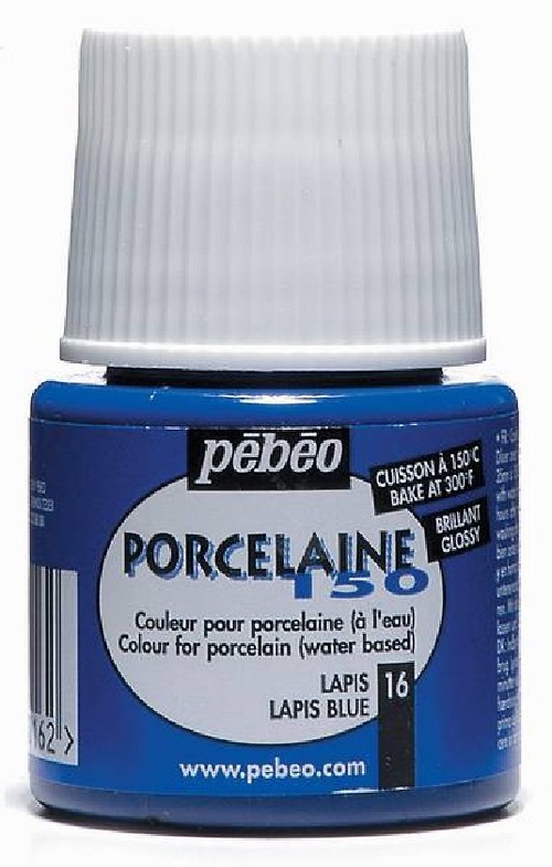 Barva PORCELAINE 150 - barva 16 (modrá Lapis)