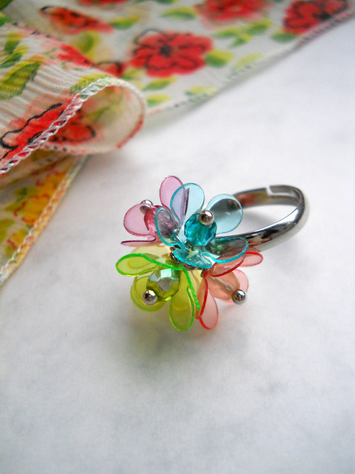 Cascada barvia.mini fleur prstýnek... — foto 1