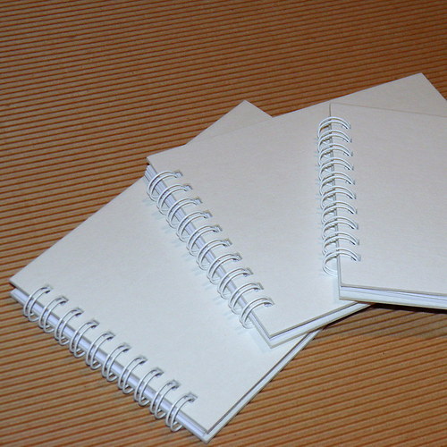 Blok A6 bílý k dalšímu tvoření - minialbum