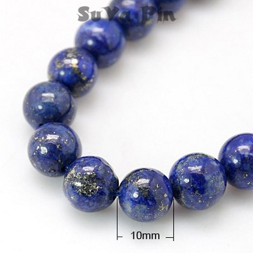 Korálky Lapis Lazuli 10mm; 1ks