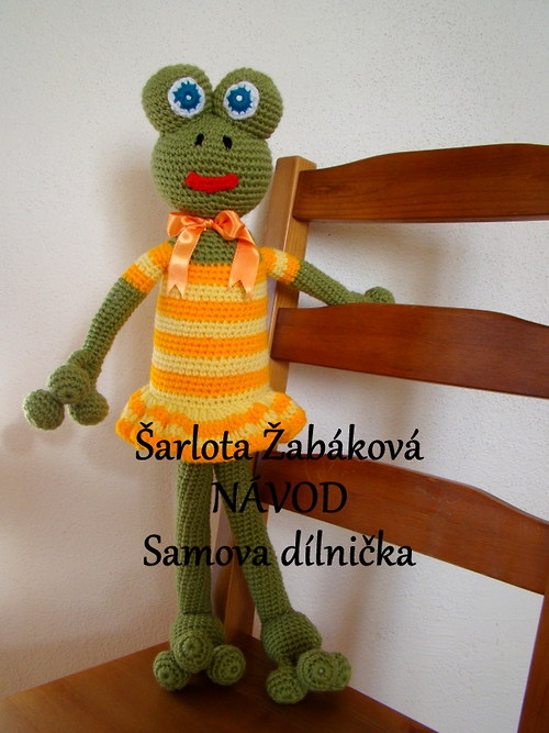 Návod - Šarlota Žabáková ve žlutém.