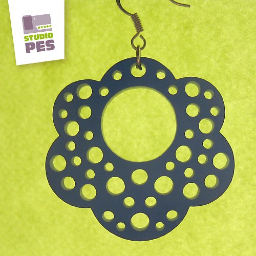 NÁUŠNICE Flower Rings — foto 1