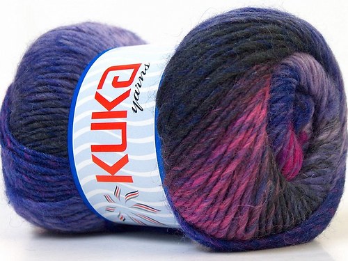 Magic Wool deLuxe purpur - šeřík — foto 1