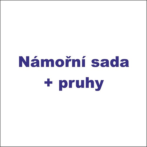 Námořní sada + pruhy — foto 1