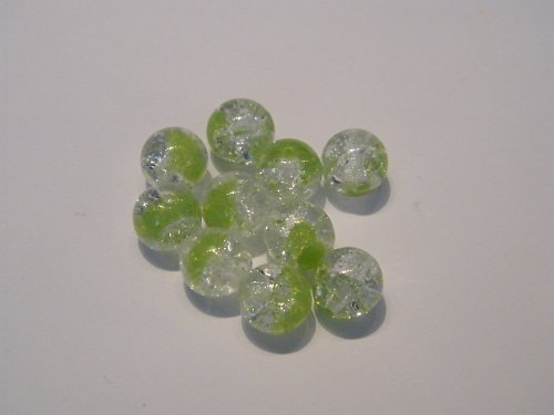Praskačky čirá-zelená 8 mm — foto 1