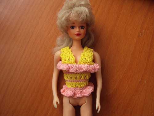 Háčkovaná halenka pro Barbii IX — foto 1