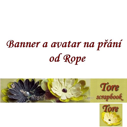 Banner a avatar na přání — foto 1