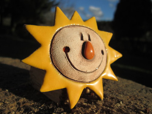 Keramický zápich - sluníčko 4 — foto 1