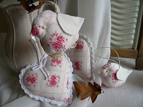 Bavlněné srdíčko ~ romantic — foto 1