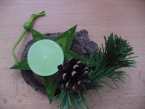 Zimní vonný svícínek — foto 1