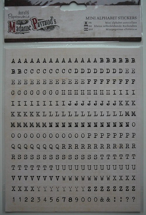 Samolepky abeceda — foto 1