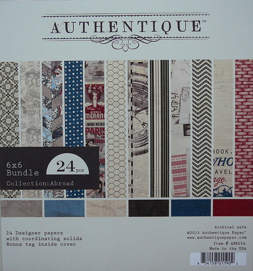 Sada papírů 15,2x15,2 cm 24 ks