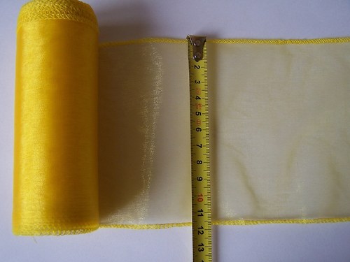 Organza - 12 cm široká