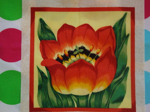 Panel - Jarní květy velké-tulipán — foto 1