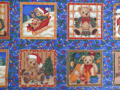 Panel - Vánoční medvídci č.3 — foto 1