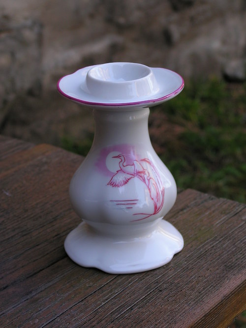 Porcelánový svícen — foto 1