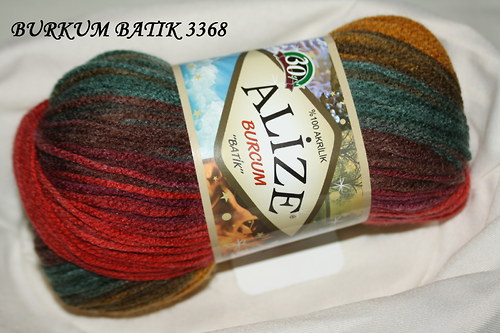 Příze Burkum batik — foto 1