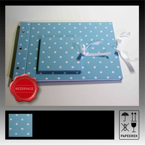 Puntíkaté album modré+ CD obal... — foto 1