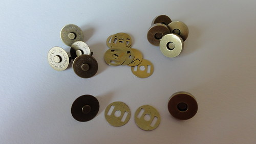 Magnetické zapínání 18 mm - 10 ks