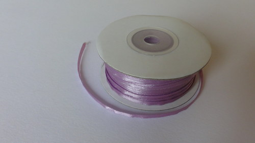 Saténová stužka 3mm - 5m - fialová (172)