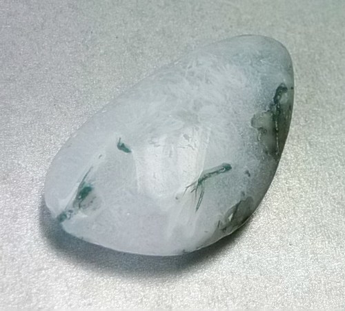 Mechový achát - placička D301 — foto 1