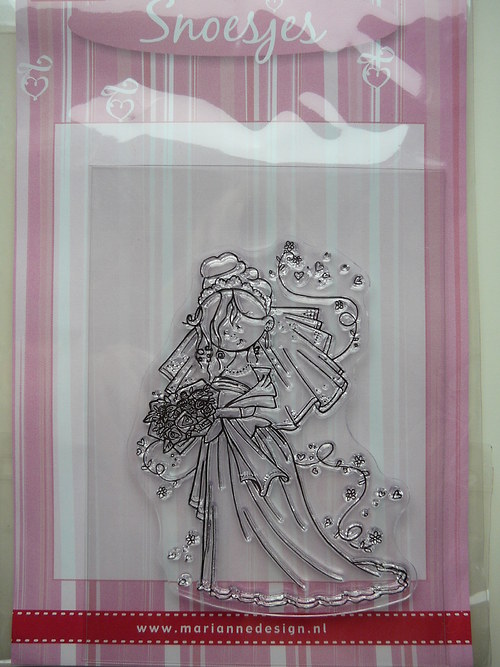 Transparentní razítko nevěsta 8x6 cm