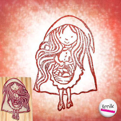 Červená Karkulka - razítko