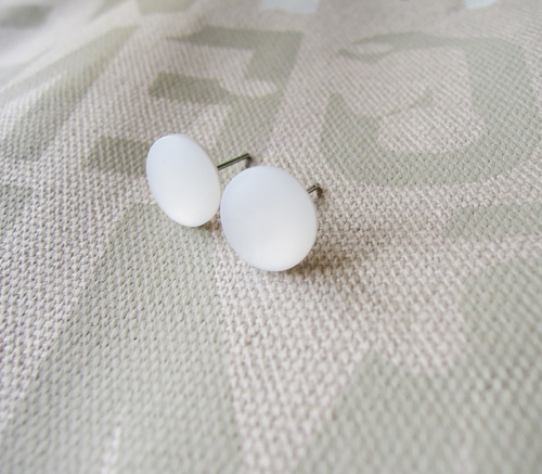 Bílé 12mm (chirurgická ocel) — foto 1