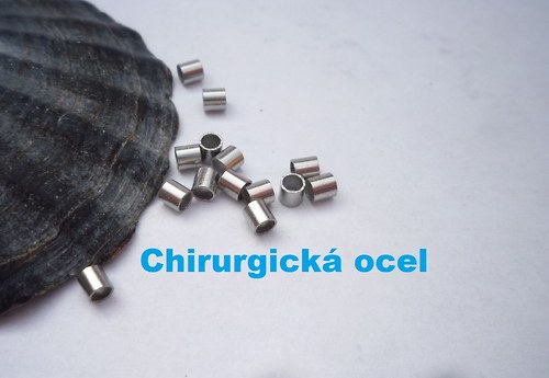 Rokajl z chirurgické oceli 2x2 mm10 ks